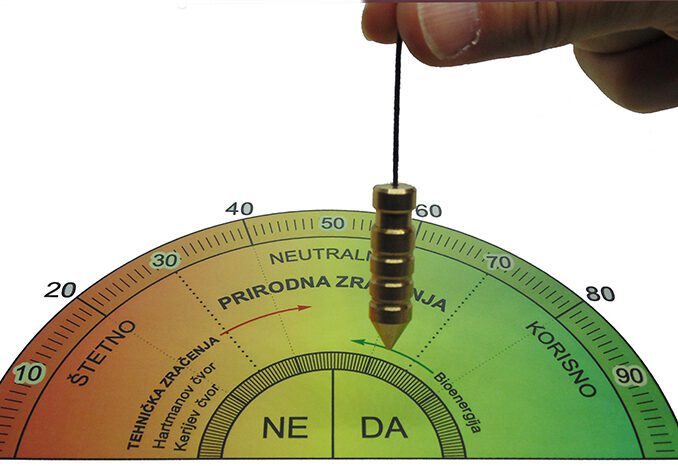 Radiestezija - najjednostavniji instrument visak